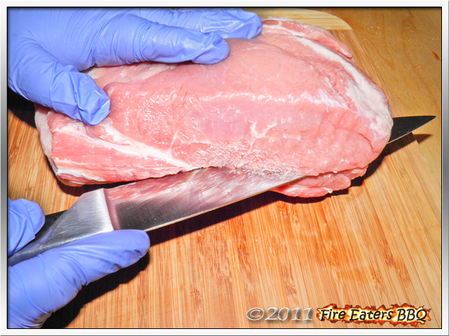 Rollbraten selber schneiden und binden leicht gemacht