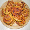 Pizzaschnecken aus dem Kugelgrill
