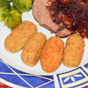 Kartoffel-Käse-Kroketten - Eine leckere Beilage