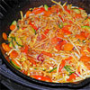 Rezeptbild - Asia-Gemüse aus dem Kugelgrill Asia-Gemüse aus dem Kugelgrill