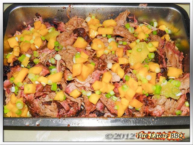 Zitrusmarinierter Schweinenacken aus dem Smoker
