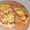 Rezeptfoto - Asiatische Hähnchen-Pizza vom Grill Rezeptfoto - Asiatische Hähnchen-Pizza vom Grill