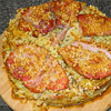 Gegrillter Risotto-Schichtbraten