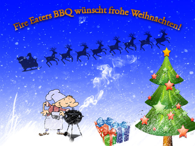 Bild - Fire Eaters BBQ Weihnachtsgruß 2012