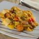 Rezeptfoto - Nudelpfanne mit Hähnchenbrust