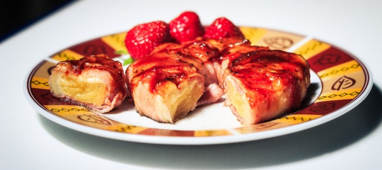 Barbecue-Donut - Es ist angerichtet