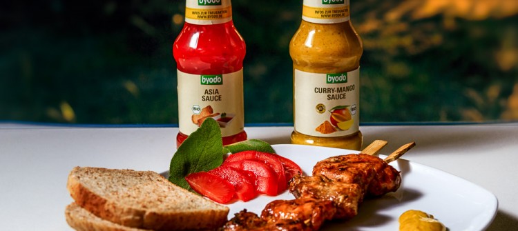 Asia-Chickensticks - Anrichten
