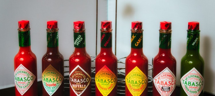 Tabasco-Sortiment
