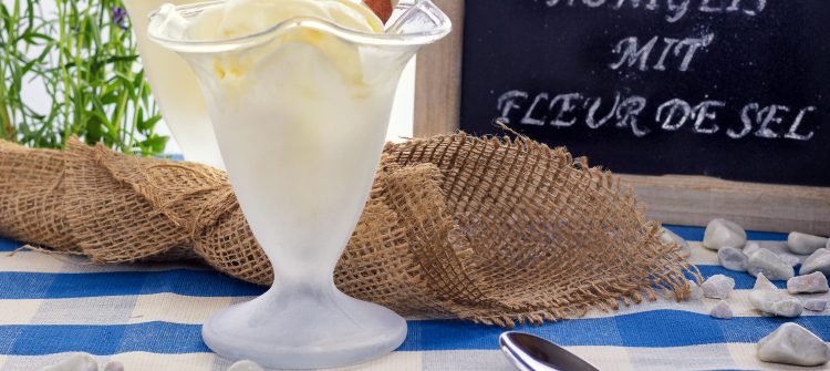 Foto - Honigeis mit Fleur de Sel