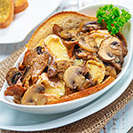 Rezeptfoto - Herbstliches Pilzgratin